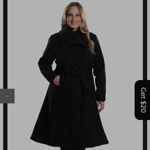 Lennard Taylor Black Women's Coat